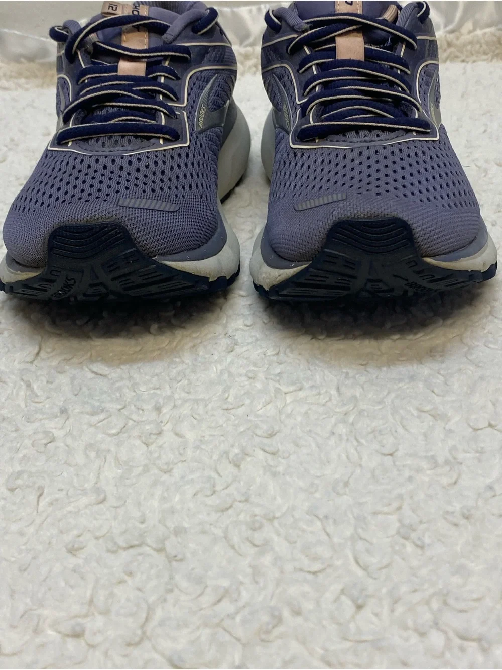 Brooks Ghost 12 Women's Running Shoes Blue Gray Athletic Sneakers Size 6